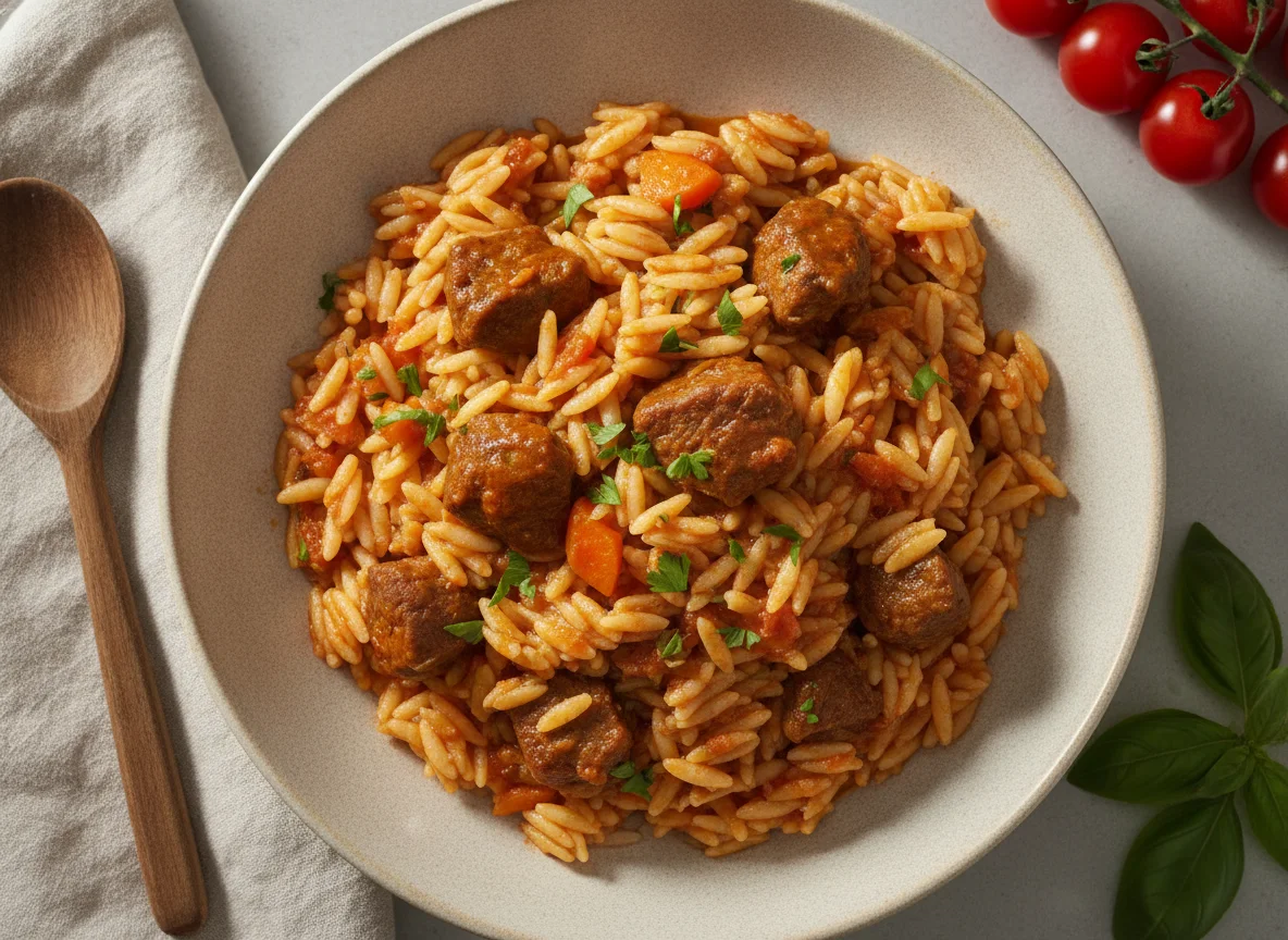 Beef Giouvetsi photo