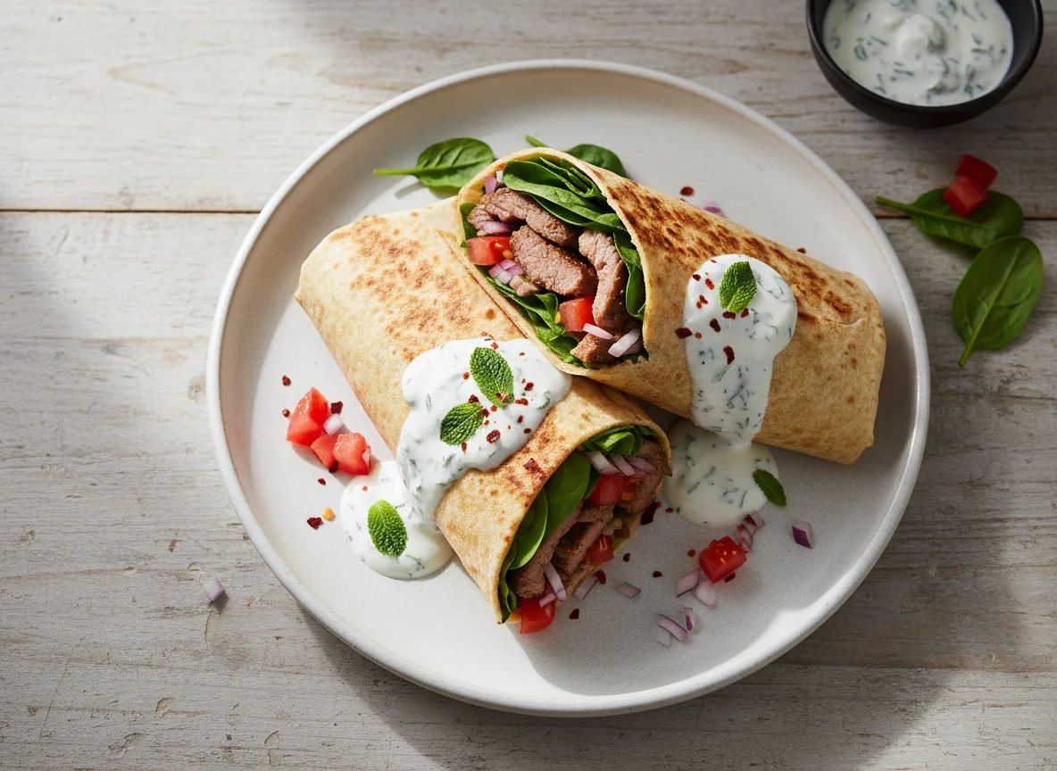 Beef or Lamb Wrap photo
