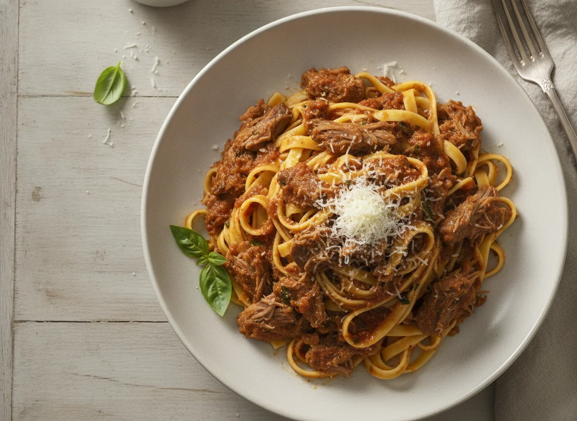 Beef Ragu with Tagliatelle photo