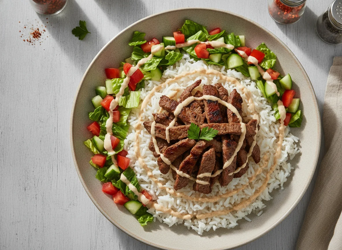Beef Shawarma Rice Bowl photo