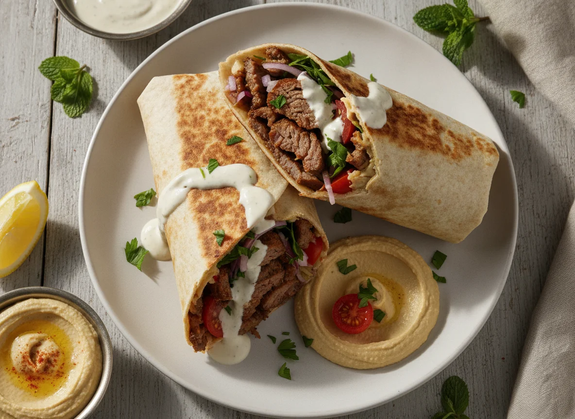 Beef Shawarma Wrap photo