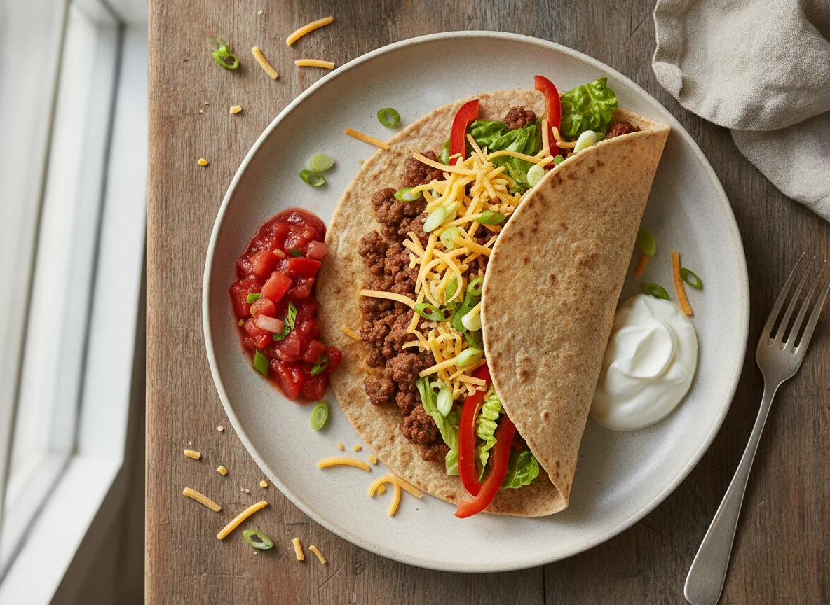 Beef Taco Wrap photo