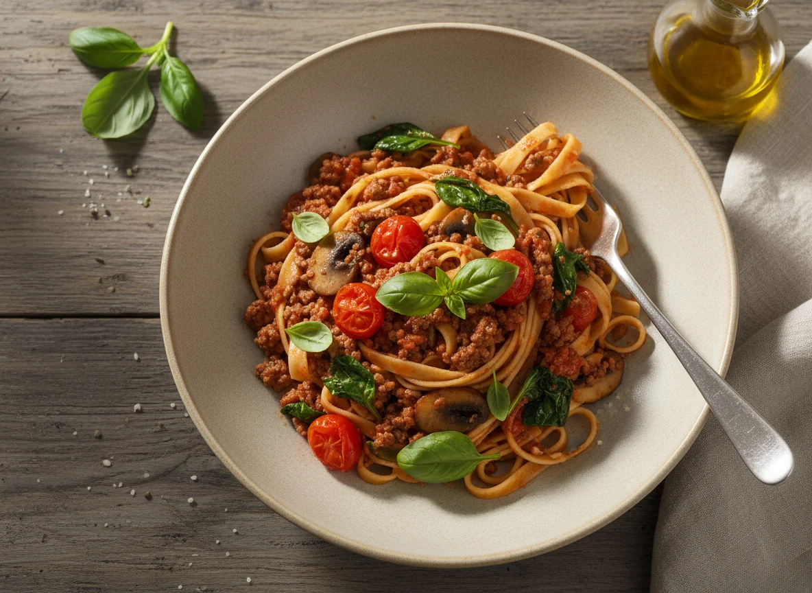 Beef Tagliatelle photo