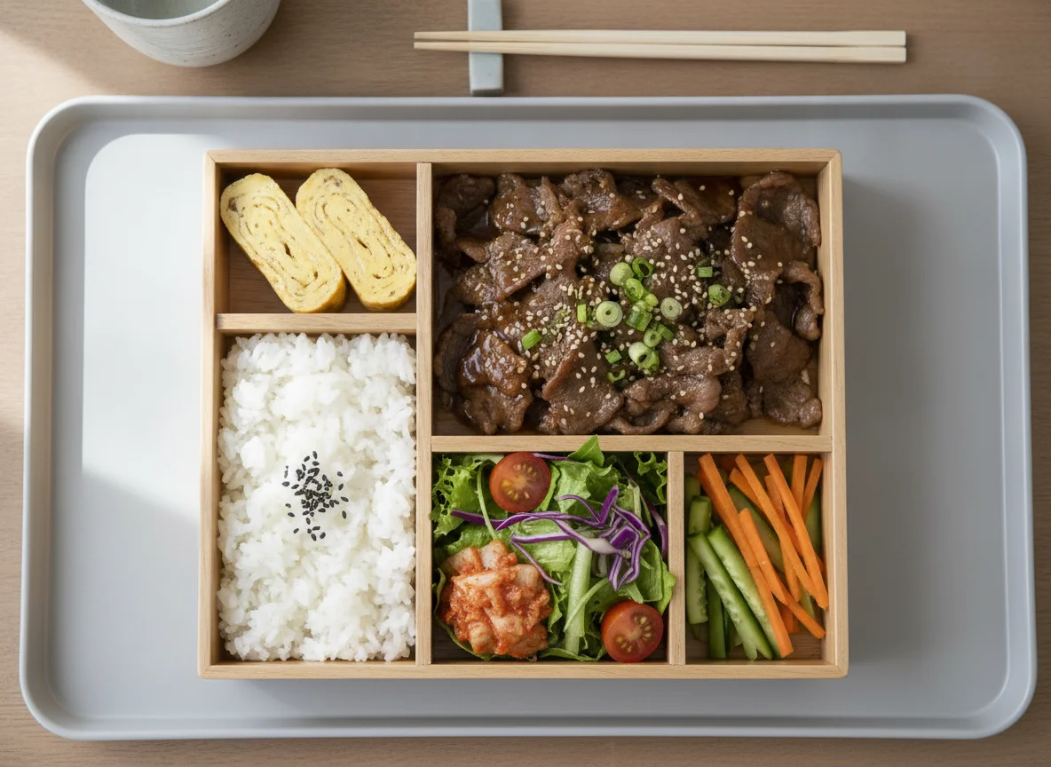 Beef Teriyaki Bento Box photo
