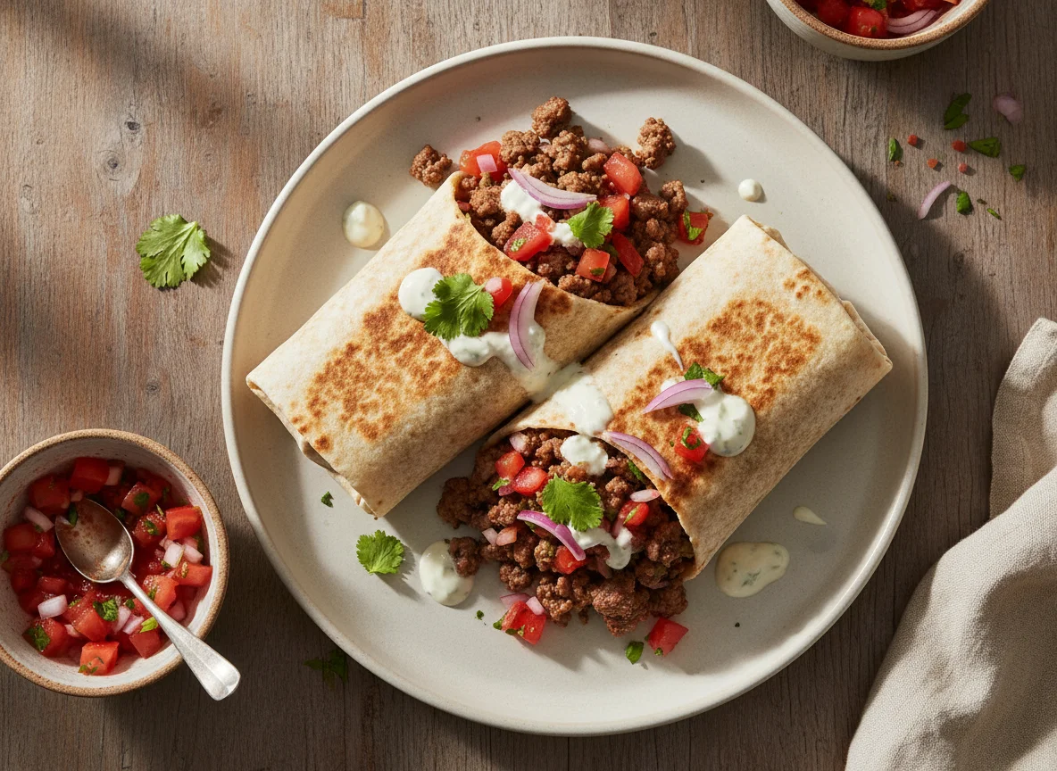 Beef Tortilla Wrap photo