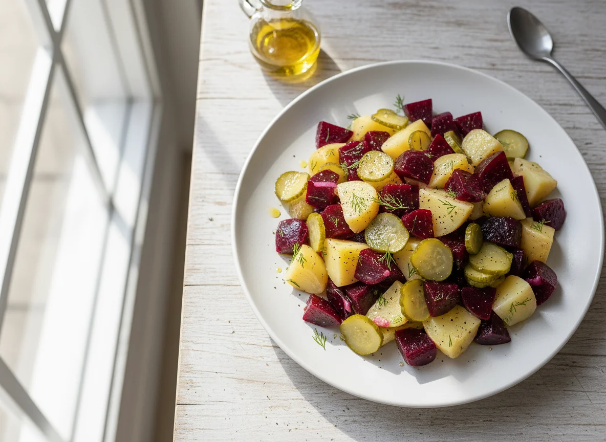 Beet and Potato Salad (Vinaigrette) photo