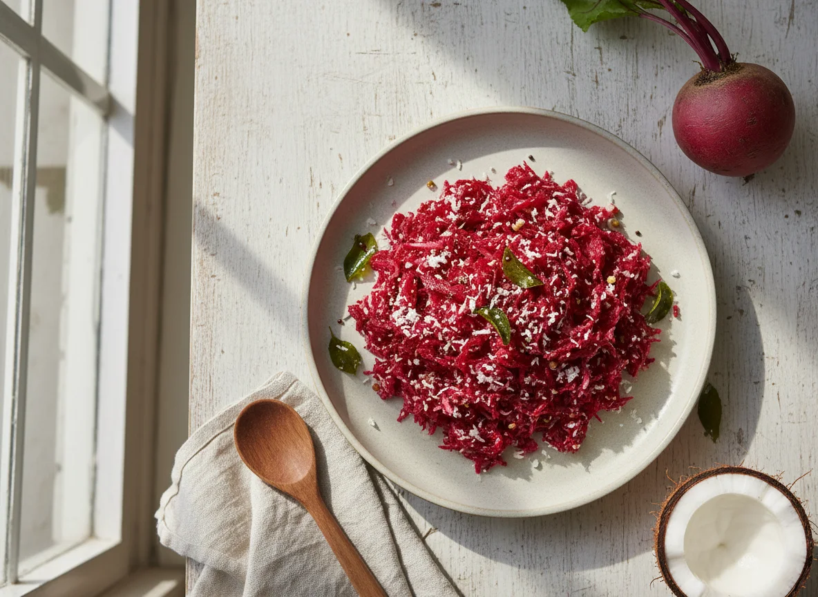 Beetroot Thoran photo