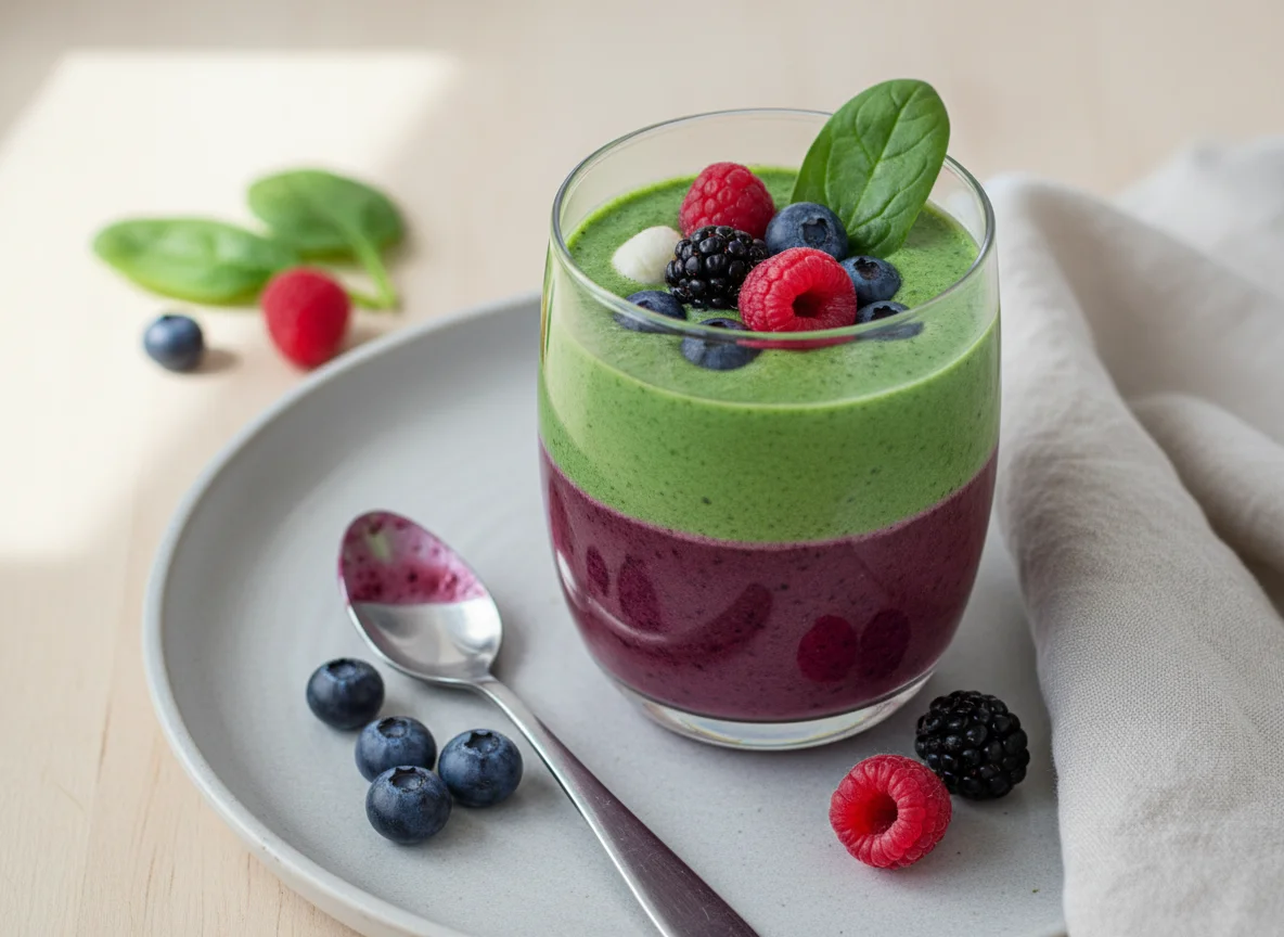 Berry and Green Smoothie photo