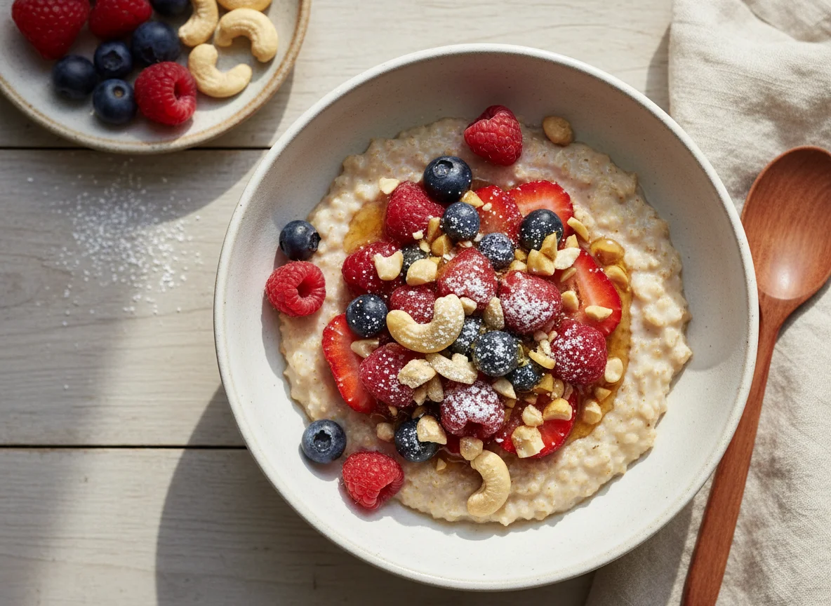 Berry and Nut Porridge photo