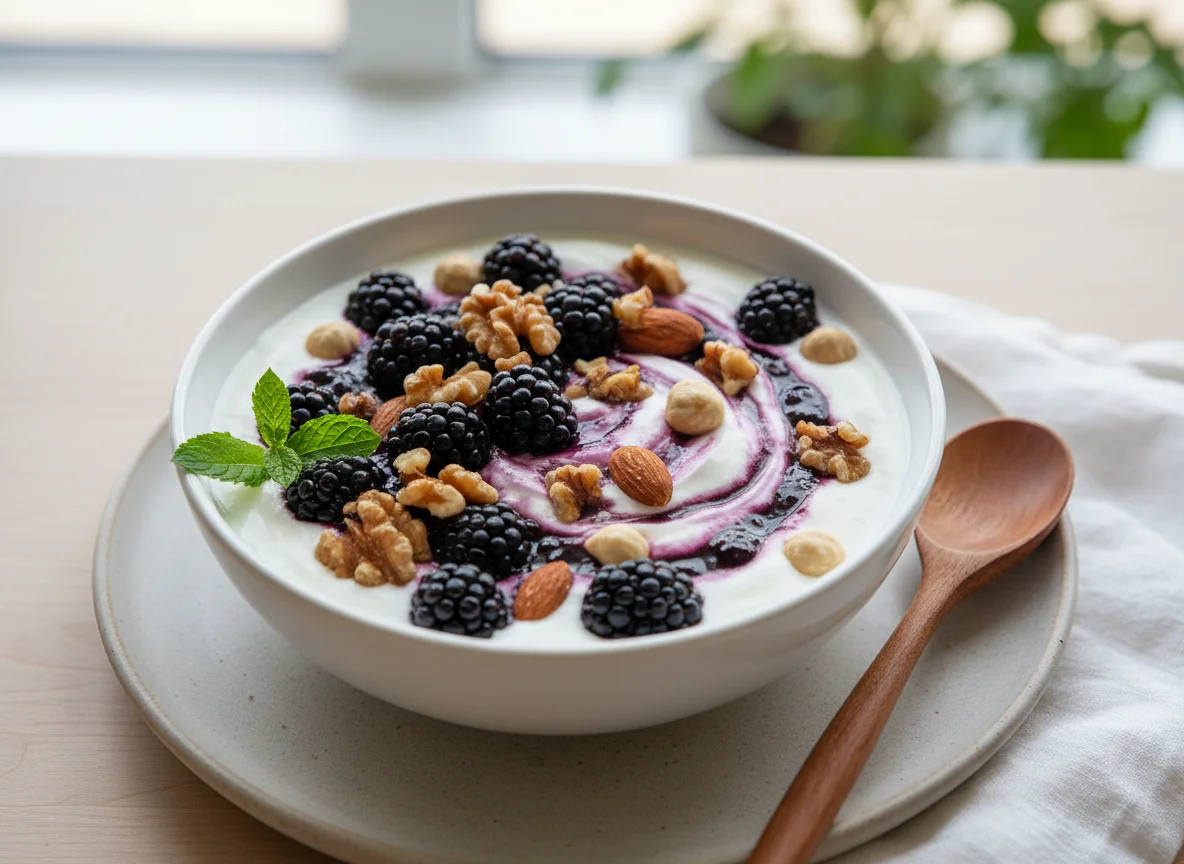 Berry and Nut Yoghurt Bowl photo