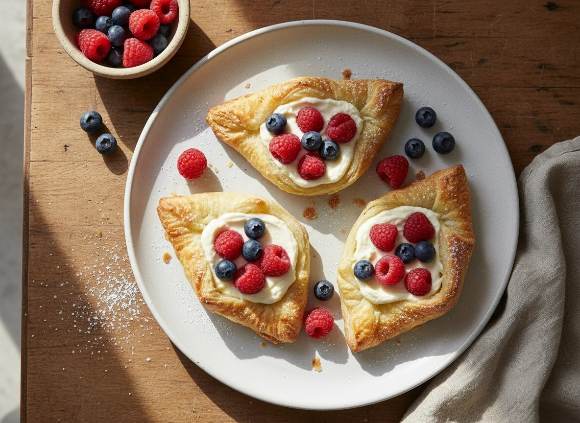 Berry Cream Cheese Pastries photo
