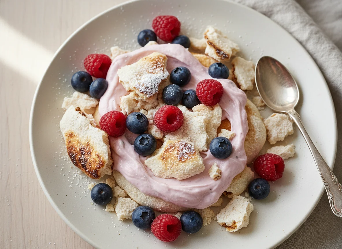Berry Meringue Dessert photo