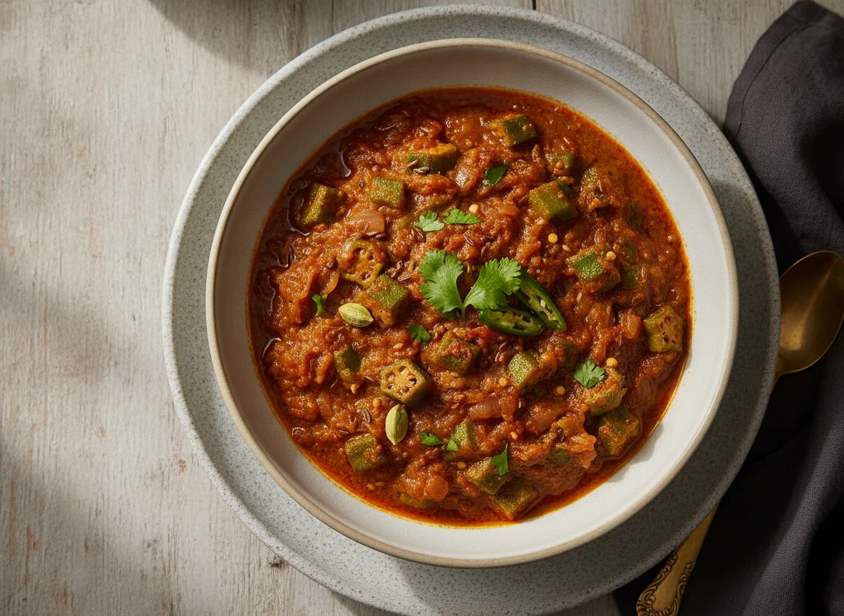Bhindi Masala (Okra Curry) photo