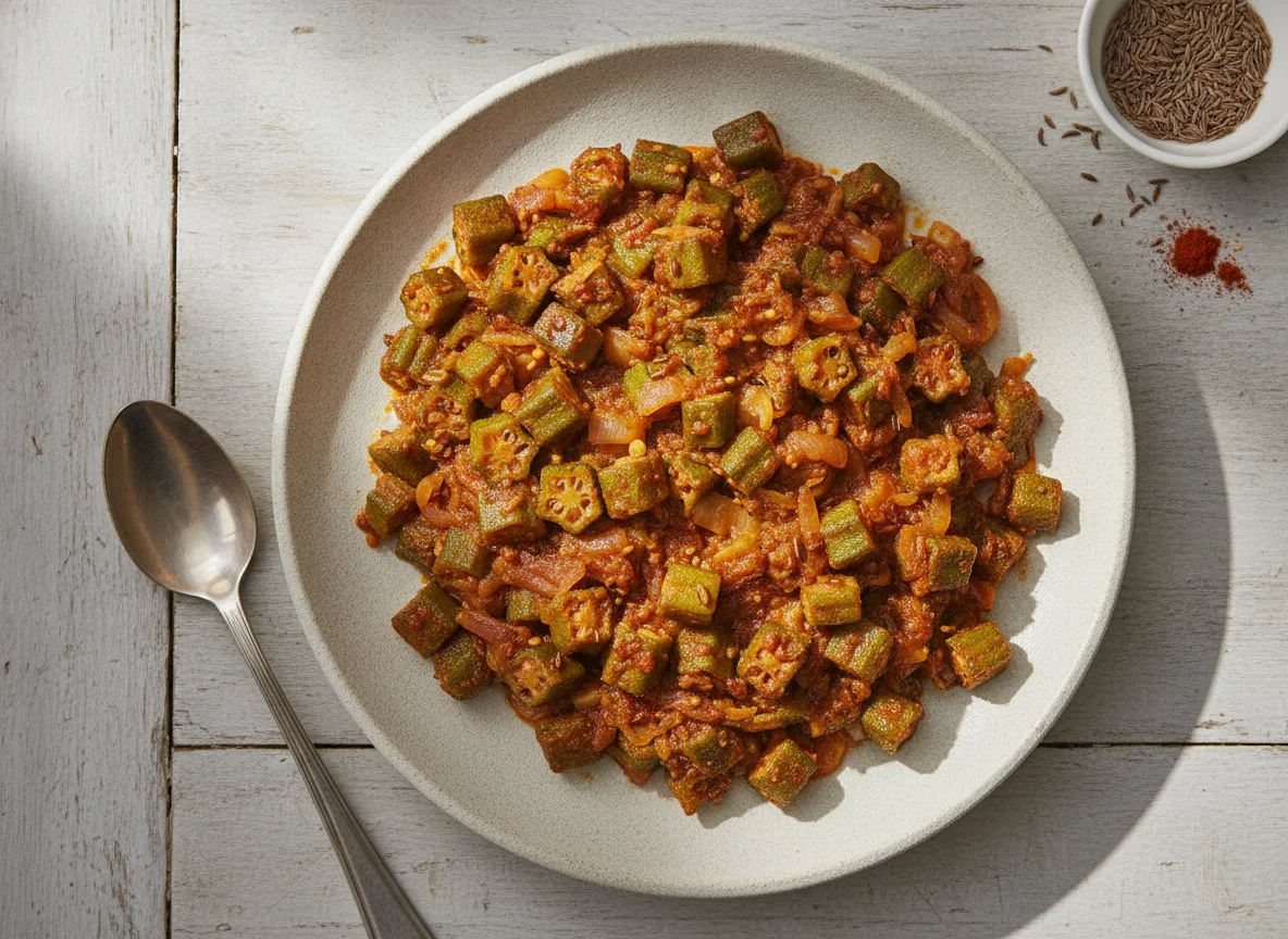 Bhindi Masala (Okra Stir-fry) photo