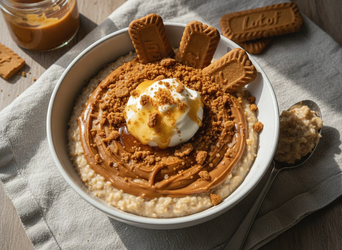 Biscoff Overnight Oats photo