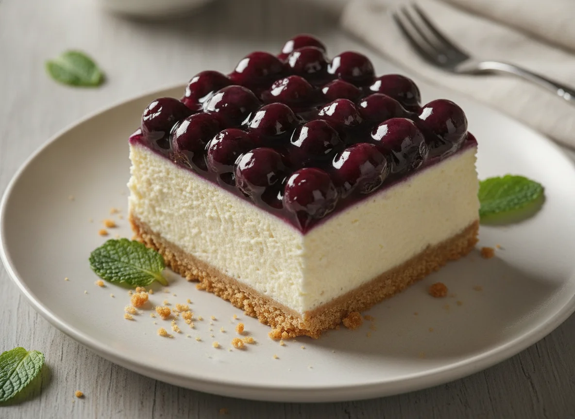 Blueberry Cheesecake Square photo