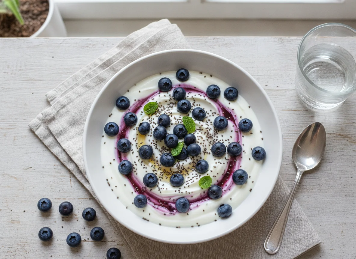 Blueberry Chia Yogurt Bowl photo