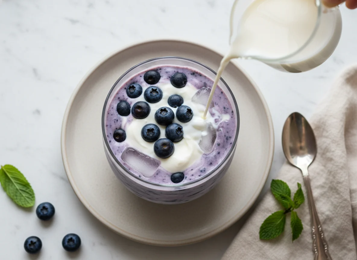 Blueberry Yogurt Smoothie photo