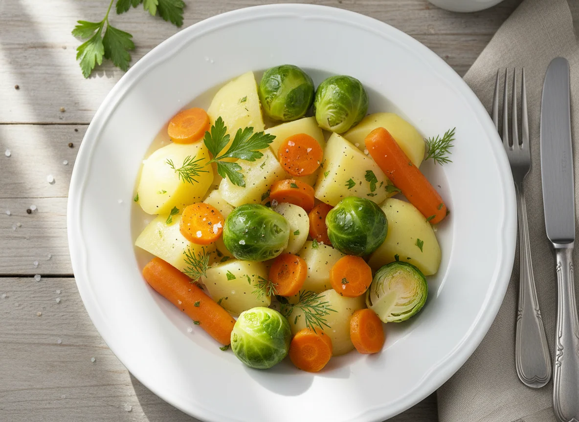 Boiled Vegetables photo