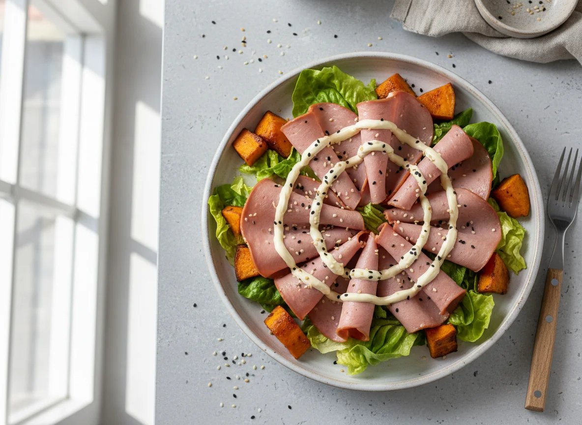 Bologna Salad with Sweet Potato photo
