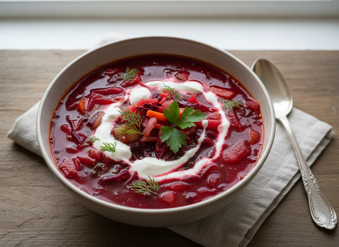 Borscht (Beetroot Soup) photo