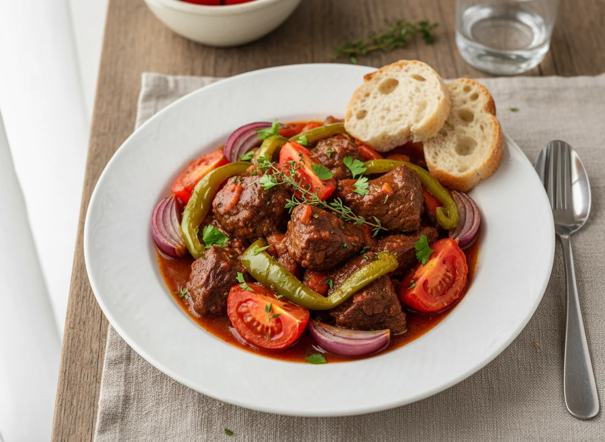 Braised Beef with Vegetables photo