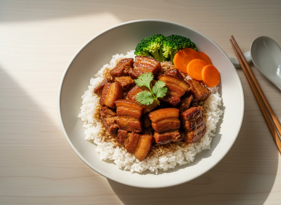 Braised Pork with Rice photo