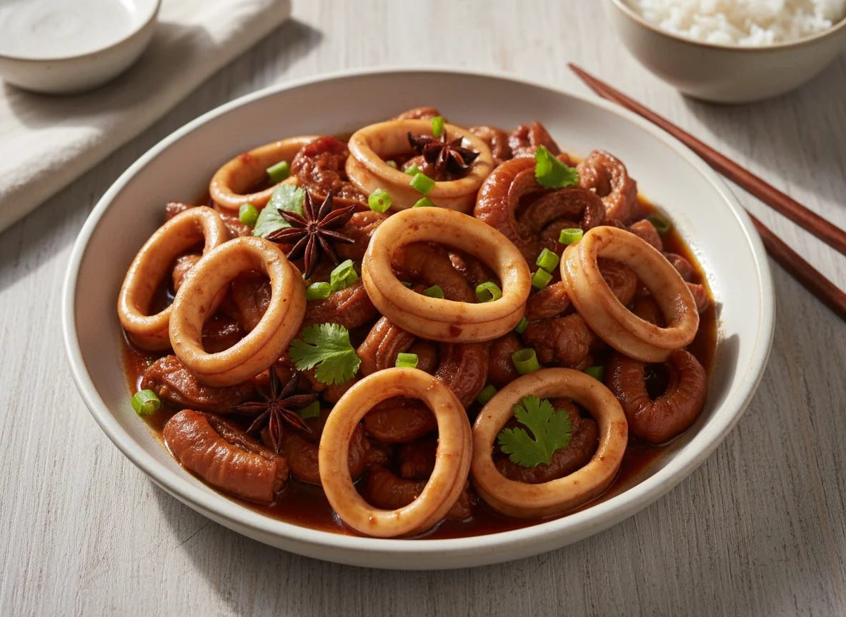 Braised Squid and Offal photo