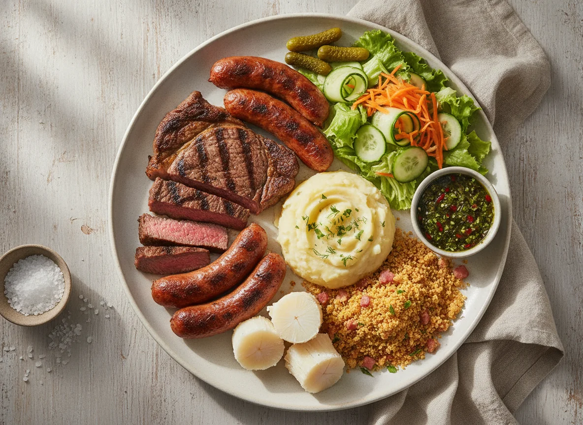 Brazilian Style Mixed Grill with Sides photo