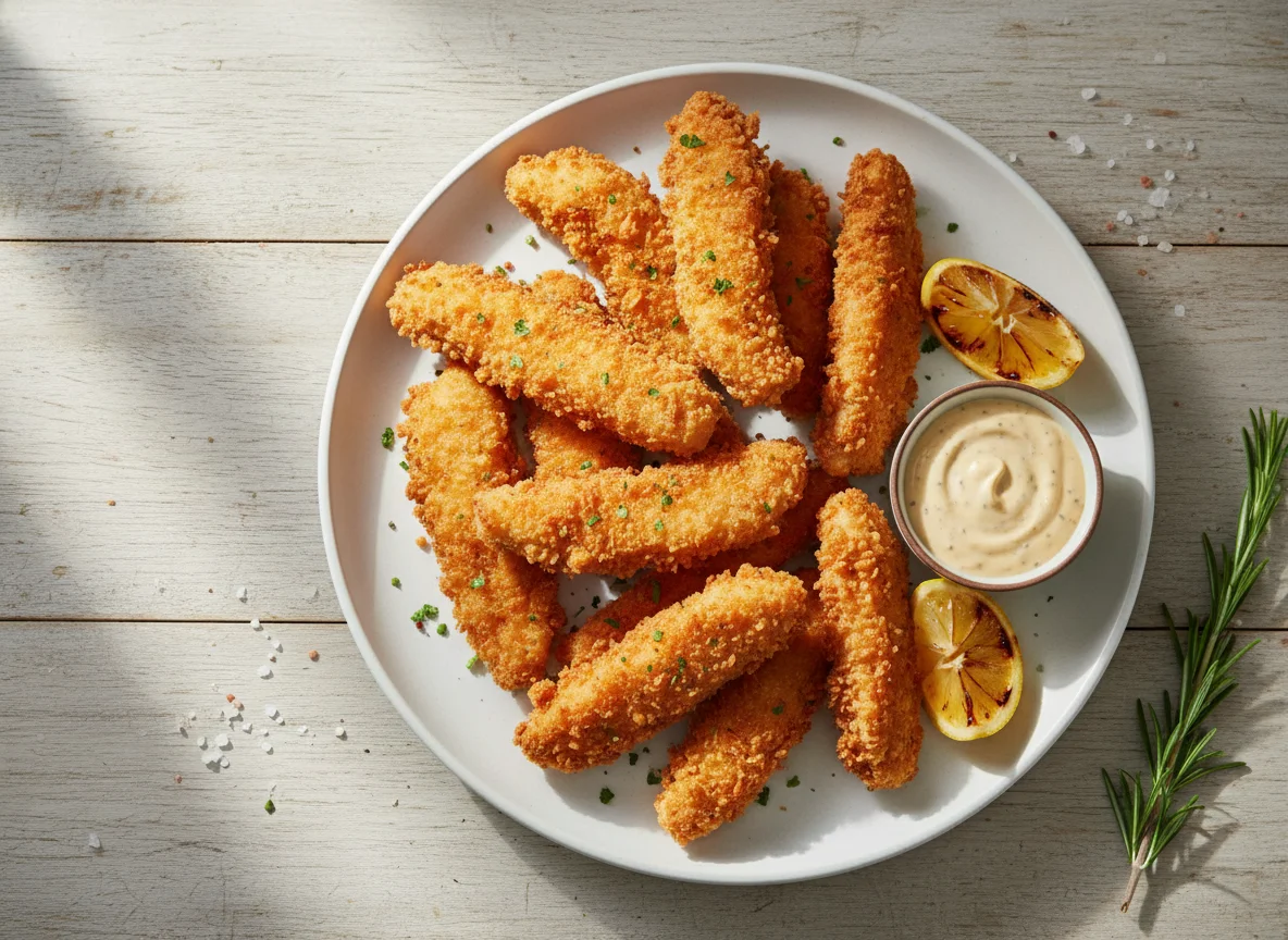 Breaded Chicken Strips photo