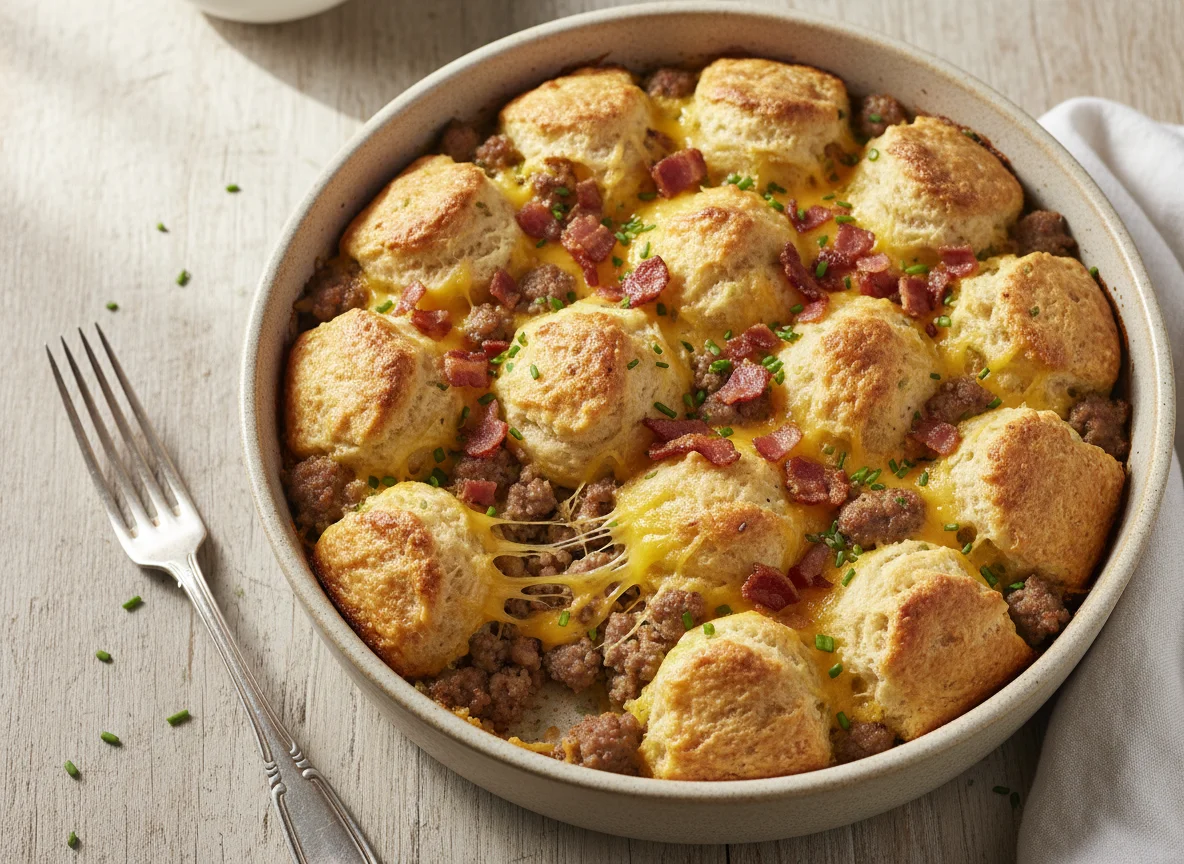 Breakfast Biscuit Casserole photo