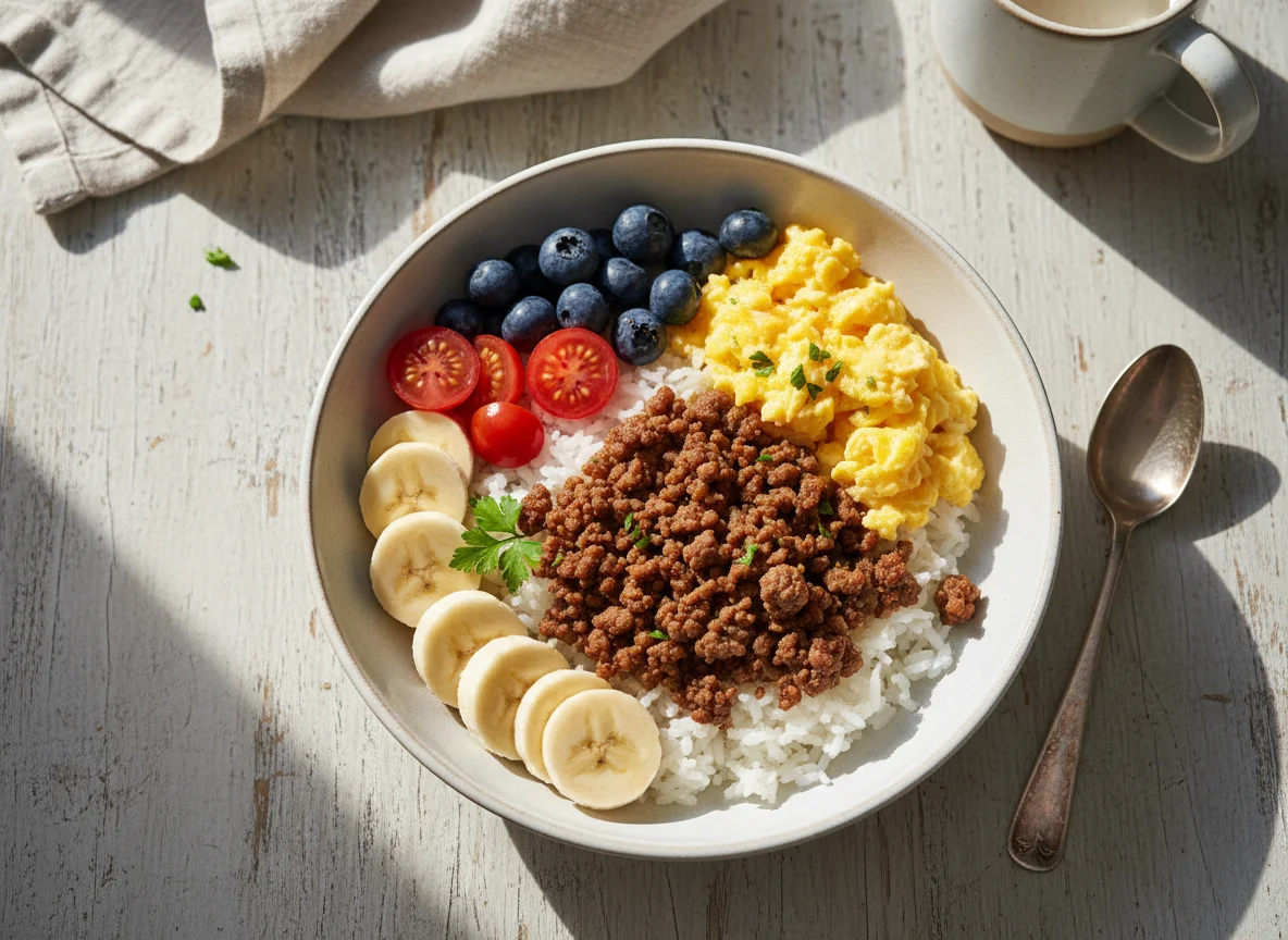 Breakfast Bowl with Banana photo