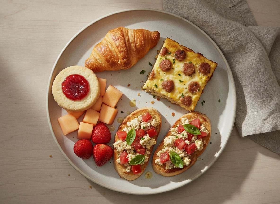 Breakfast Brunch Plate photo