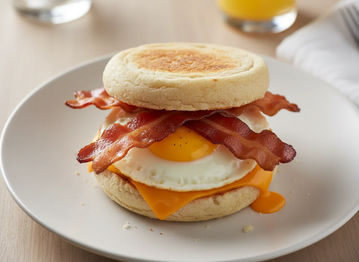 Breakfast Muffin Sandwich photo