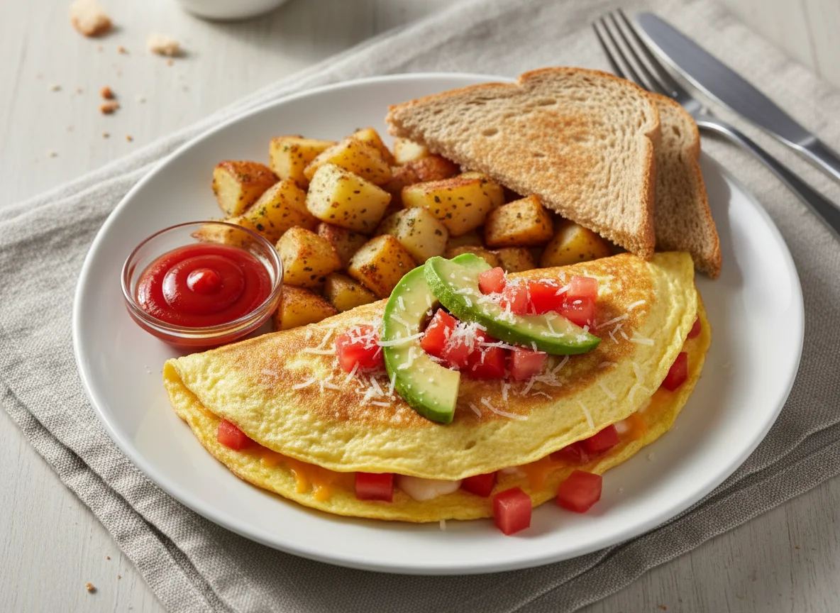 Breakfast Omelette Platter photo