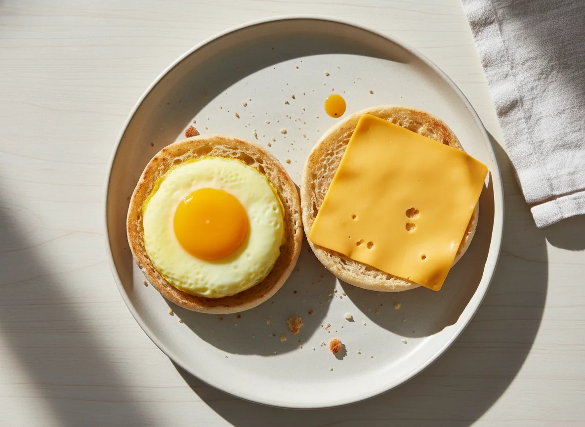 Breakfast Sandwich Components photo
