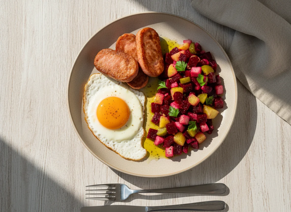 Breakfast with Vinaigrette Salad photo