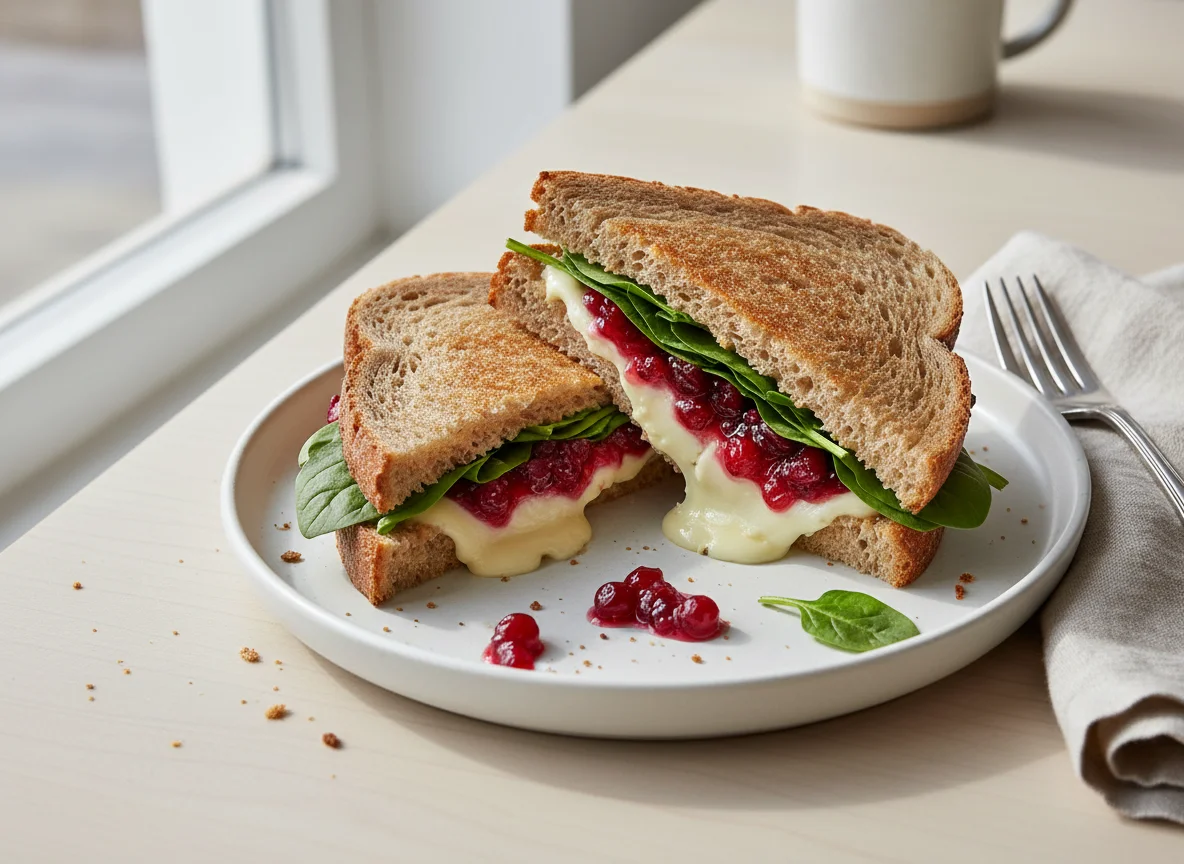 Brie & Cranberry Sandwich photo