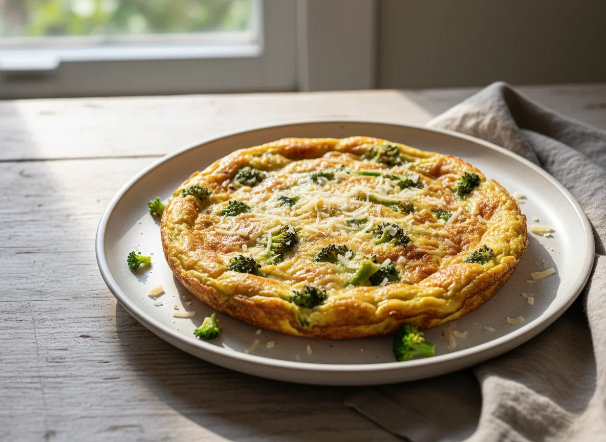 Broccoli and Cheese Frittata photo