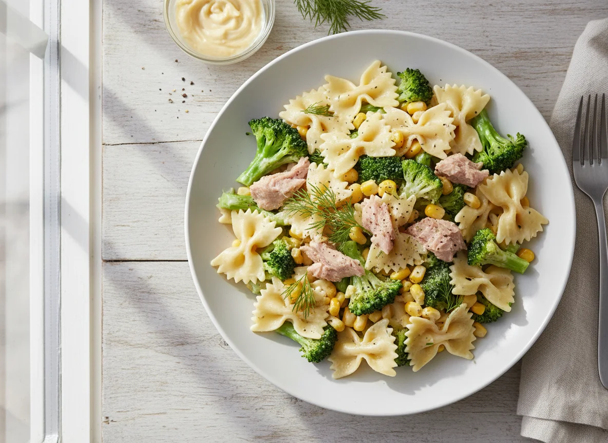 Broccoli, Tuna and Pasta Salad photo