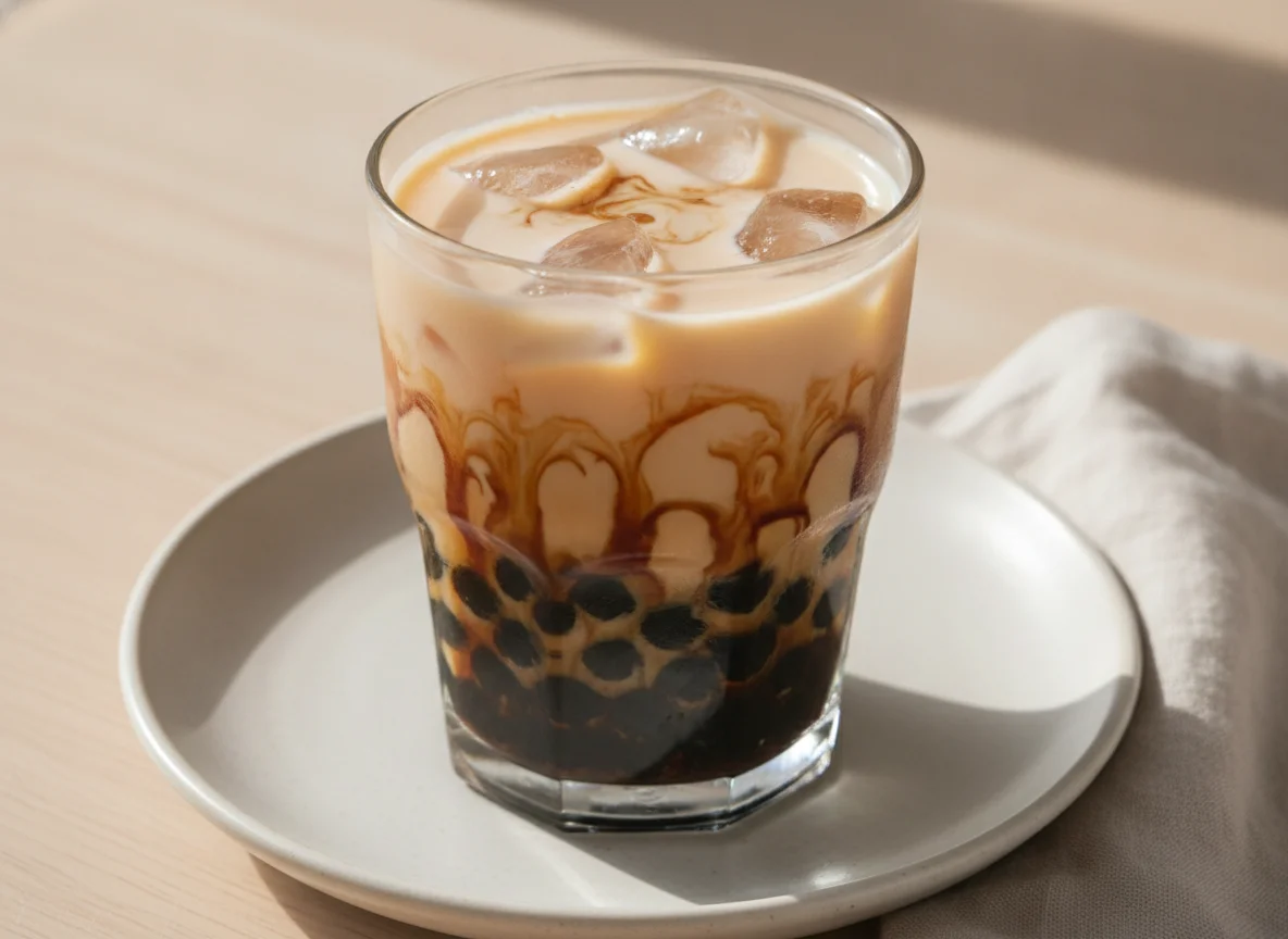 Brown Sugar Boba Milk Tea photo