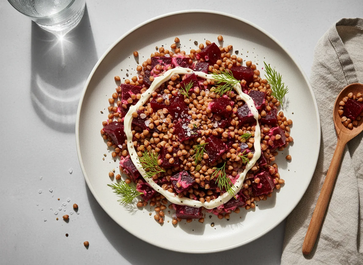 Buckwheat with Beetroot Salad photo