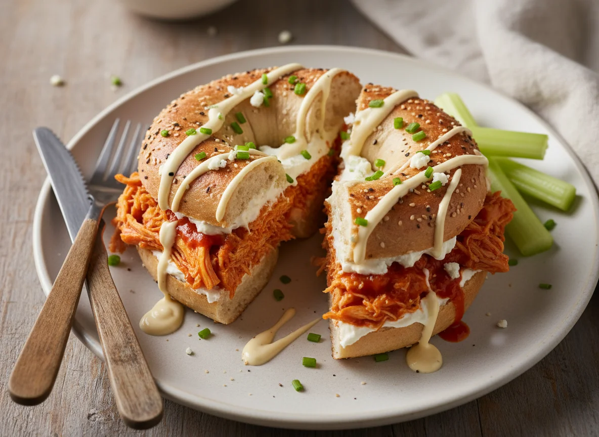 Buffalo Chicken Bagel photo