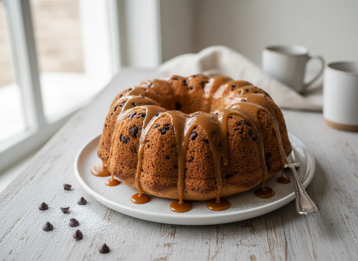 Bundt Cake with Chocolate Chips photo