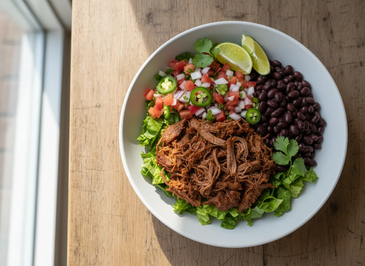 Burrito Bowl with Barbacoa photo