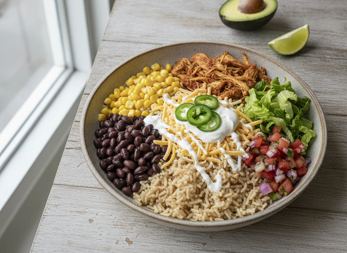 Burrito Bowl with Brown Rice photo