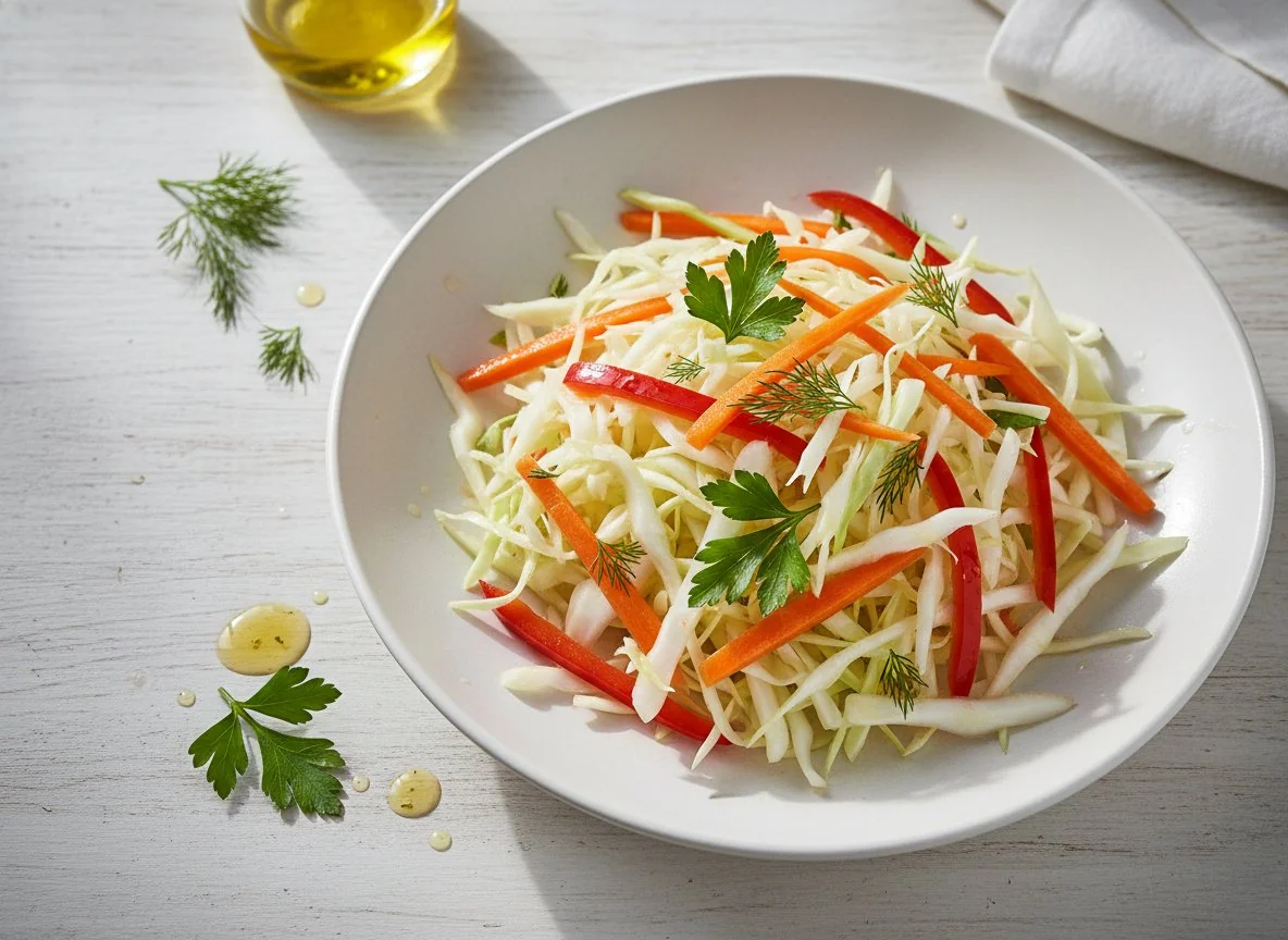 Cabbage and Carrot Salad photo