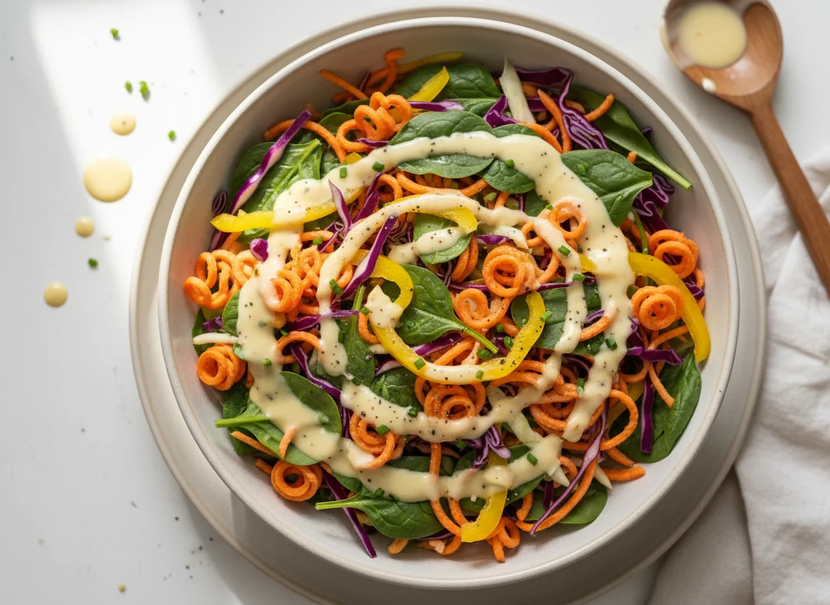 Cabbage and Carrot Slaw with Dressing photo