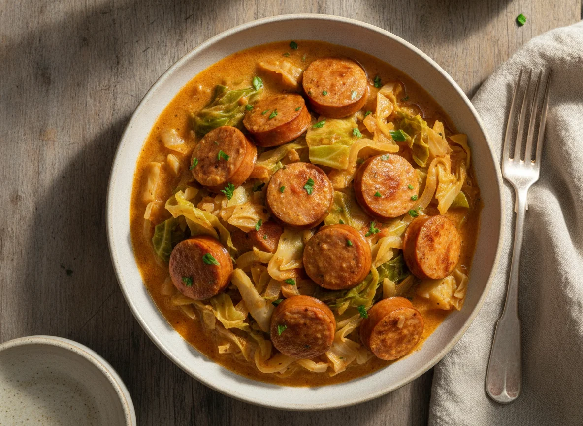 Cabbage and Sausage Stew photo