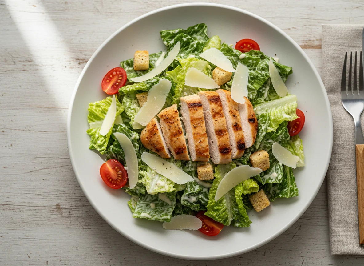 Caesar Salad with Chicken photo